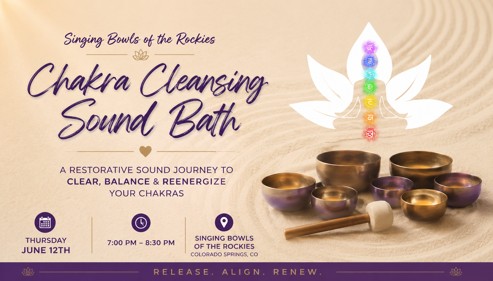 Chakra Cleansing Sound Bath